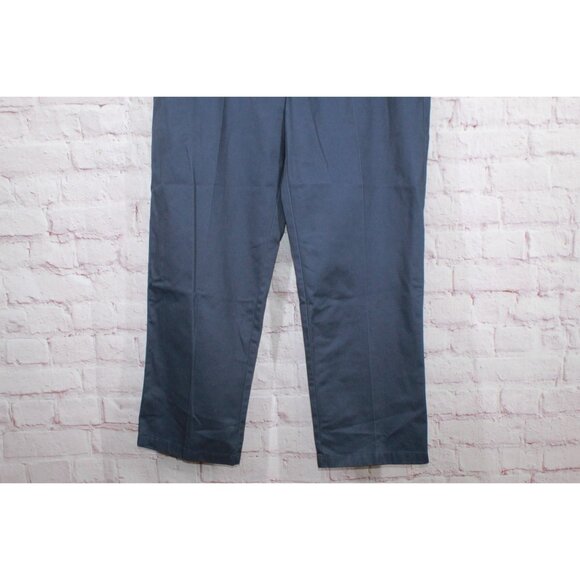 LL Bean Lakewashed Stretch Khakis Slim Fit Straight Leg Storm Gray 40x32 - Picture 3 of 11